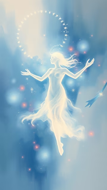 image d'illustration du conte, elle découvre le langage des relations