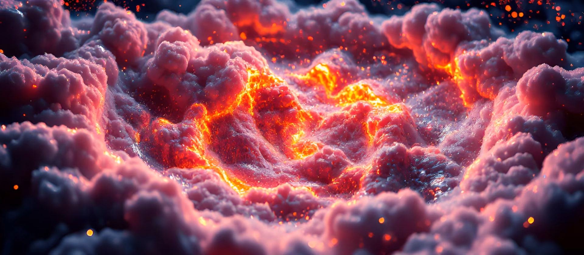 image d'illustration tenter de représenter en une seule image deux infinis : le grand et le subatomique.